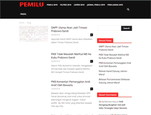 Tablet Screenshot of pemilu.com